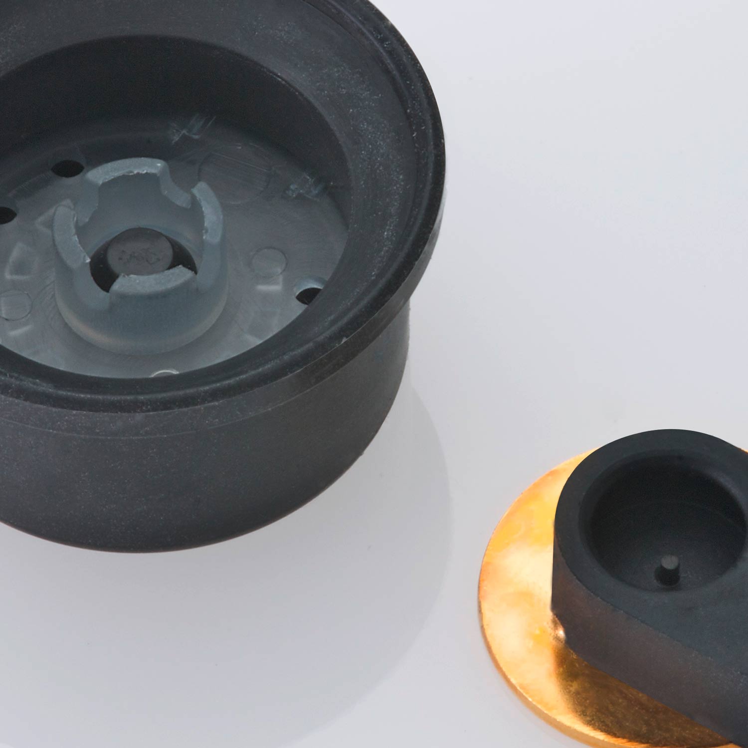 R.E.T. Silicone gold composite parts Silicone gold composite parts