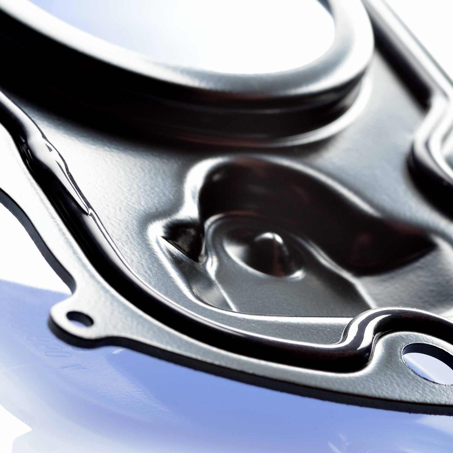 Silicone KTL coated steel composite parts Silicone KTL coated steel composite parts
